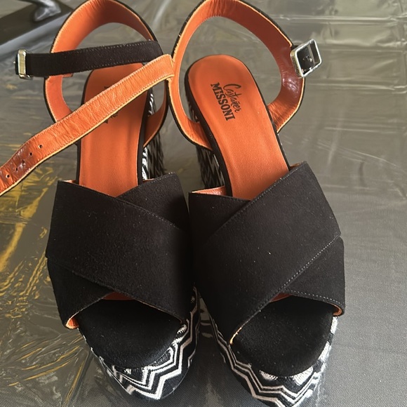 New never worn Castaner missoni wedge sandals brought from Bloomingdale’s - Picture 7 of 11